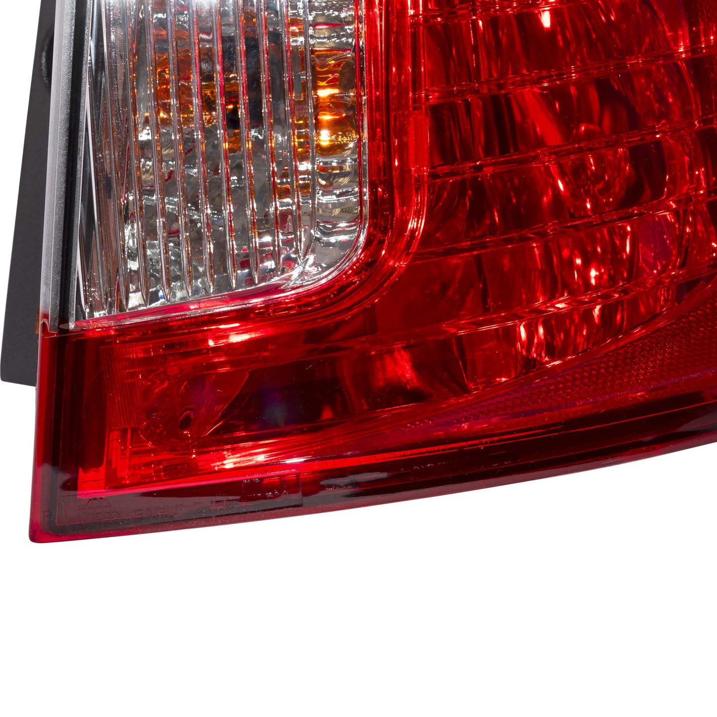 Tail Light Assembly With Red/Clear Lens Passenger Side Right For 2011-2014 Ford Edge SE/Limited/SEL