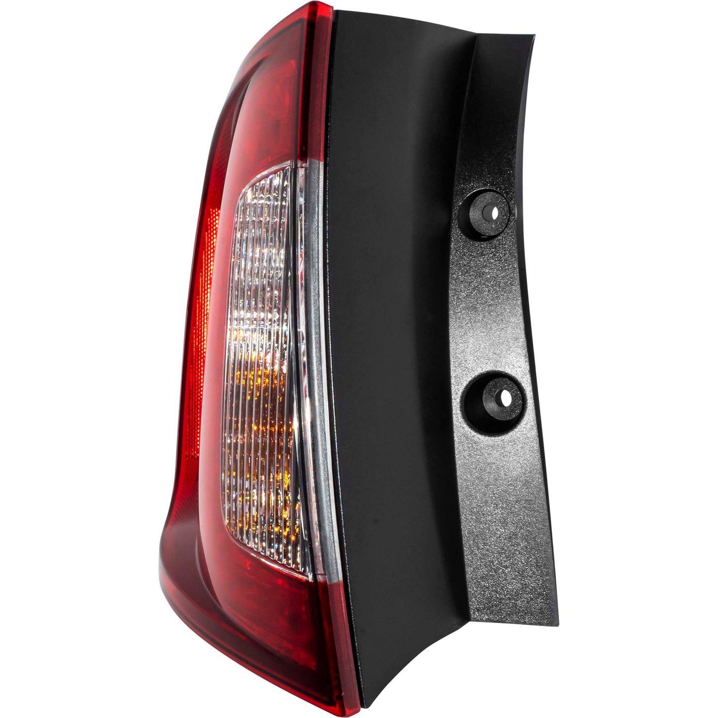 Combination Tail Light Assembly Smoked Red Lens/Clear Back-Up Lens Driver Side Left For 2011-2014 Ford Edge Sport