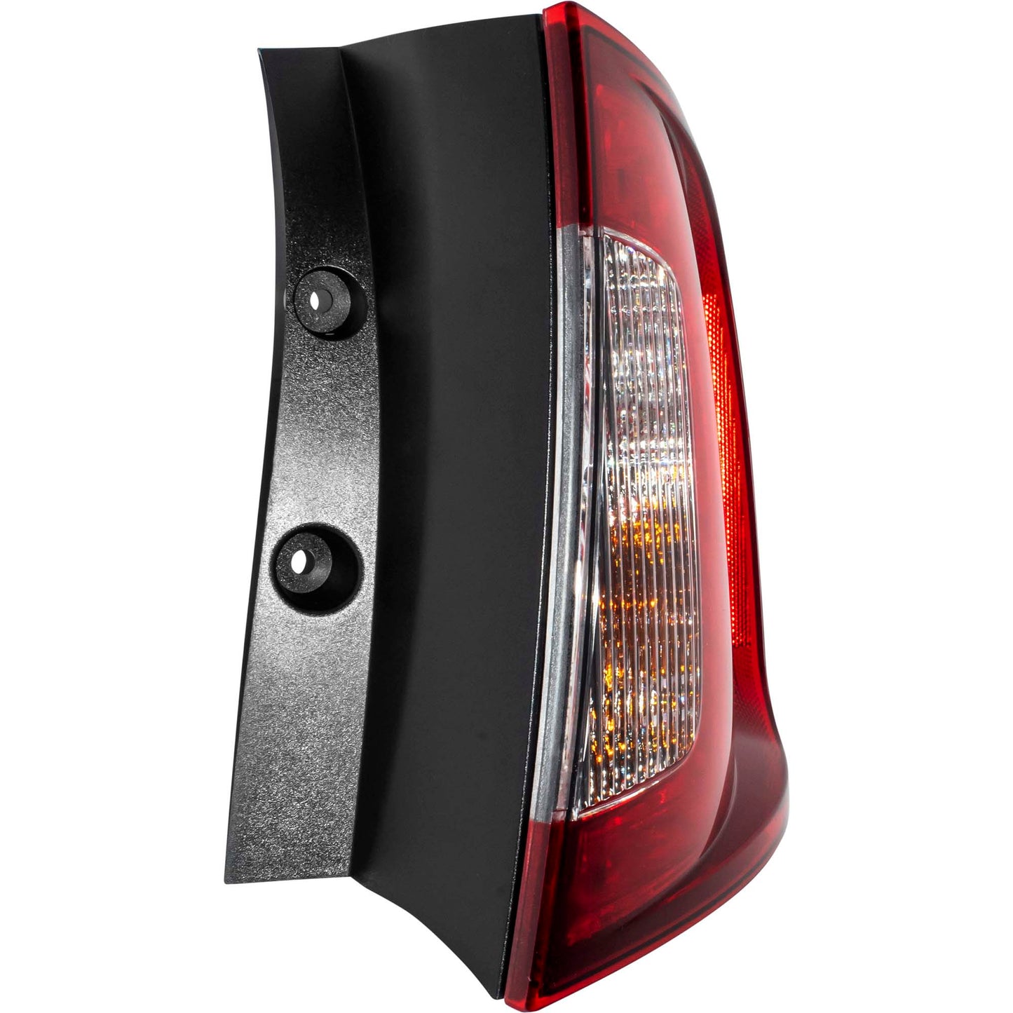 Combination Tail Light Assembly With Smoked Red Lens/Clear Back-Up Lens Set Driver Side Left Passenger Side Right For 2011-2014 Ford Edge Sport