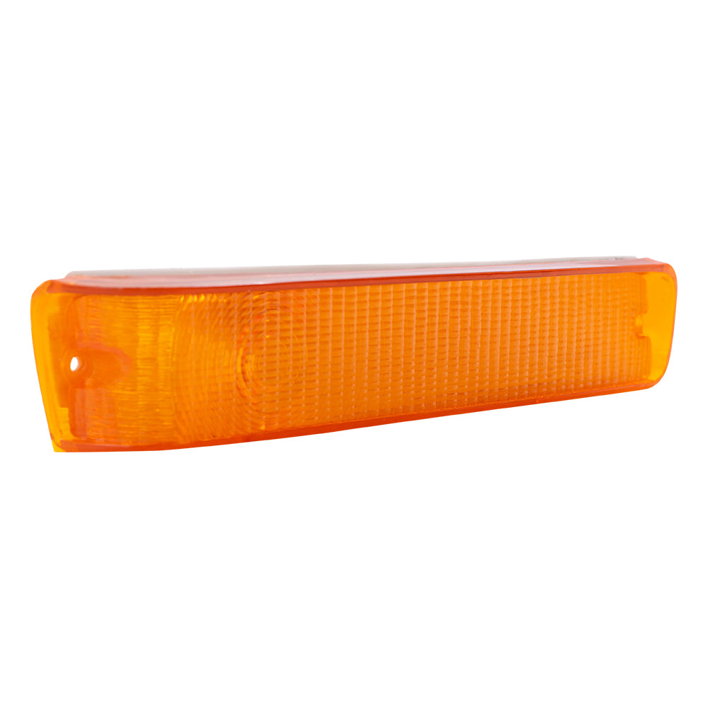 Brock Replacement Driver and Passenger Park Signal Side Marker Lights Lamps Compatible with 1978-1979 F150 F250 F350 Pickup Truck Bronco