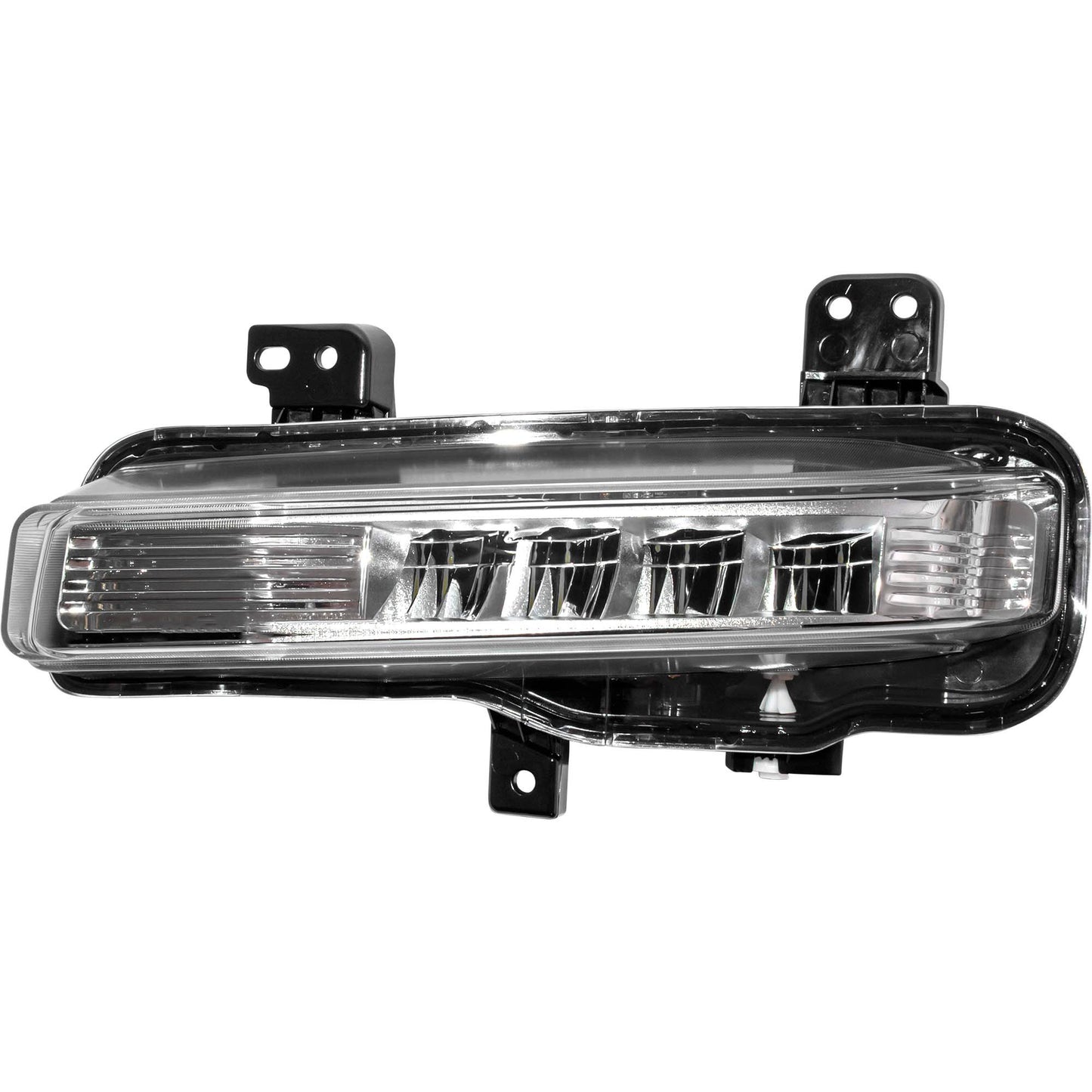 Rectangular LED Fog Light Assembly Driver Side Left For 2020-2024 Ford Explorer Base/XLT/ST-Line/Limited/ST/King Ranch/Platinum 2020-2023 Ford Explorer Hybrid