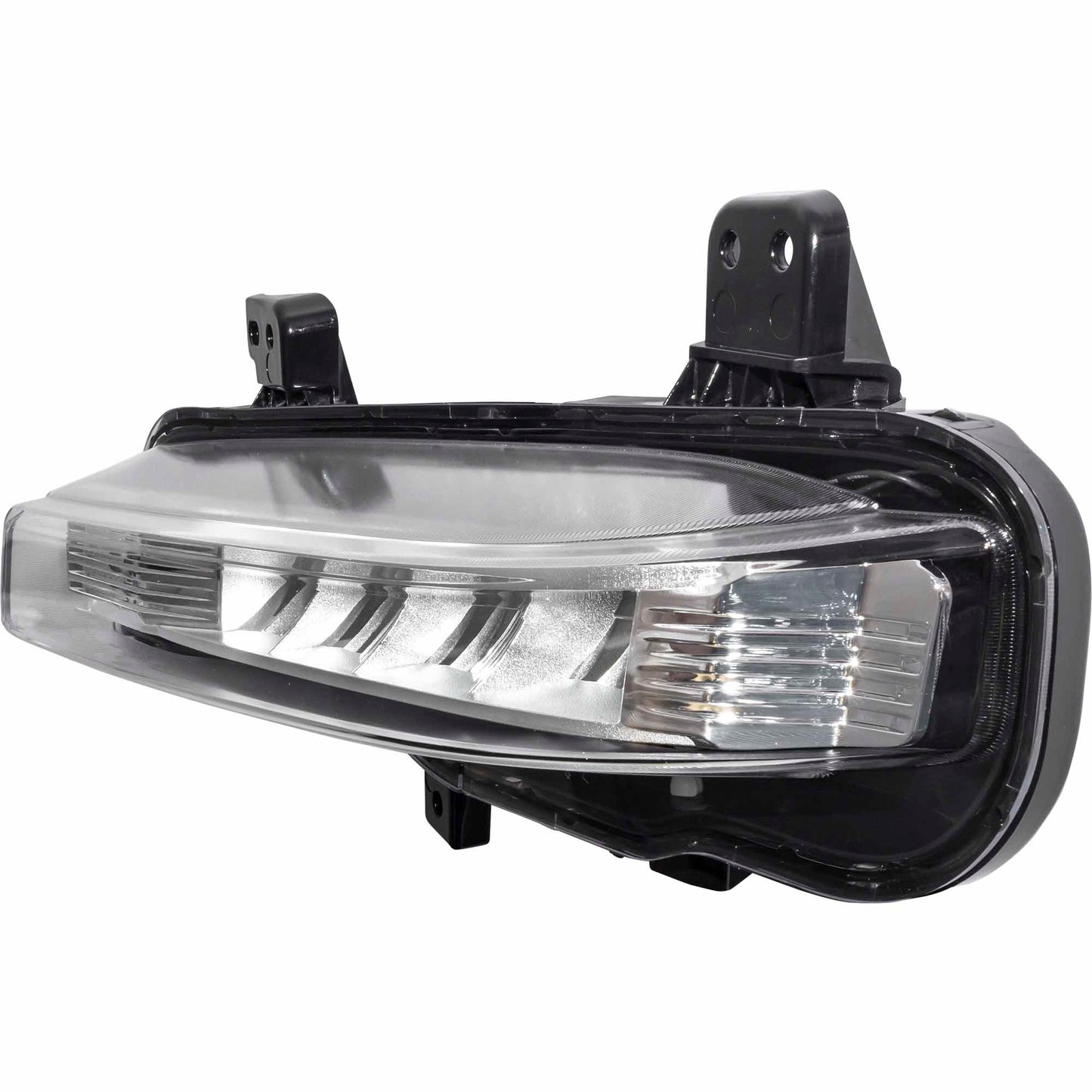 Rectangular LED Fog Light Assembly Driver Side Left For 2020-2024 Ford Explorer Base/XLT/ST-Line/Limited/ST/King Ranch/Platinum 2020-2023 Ford Explorer Hybrid