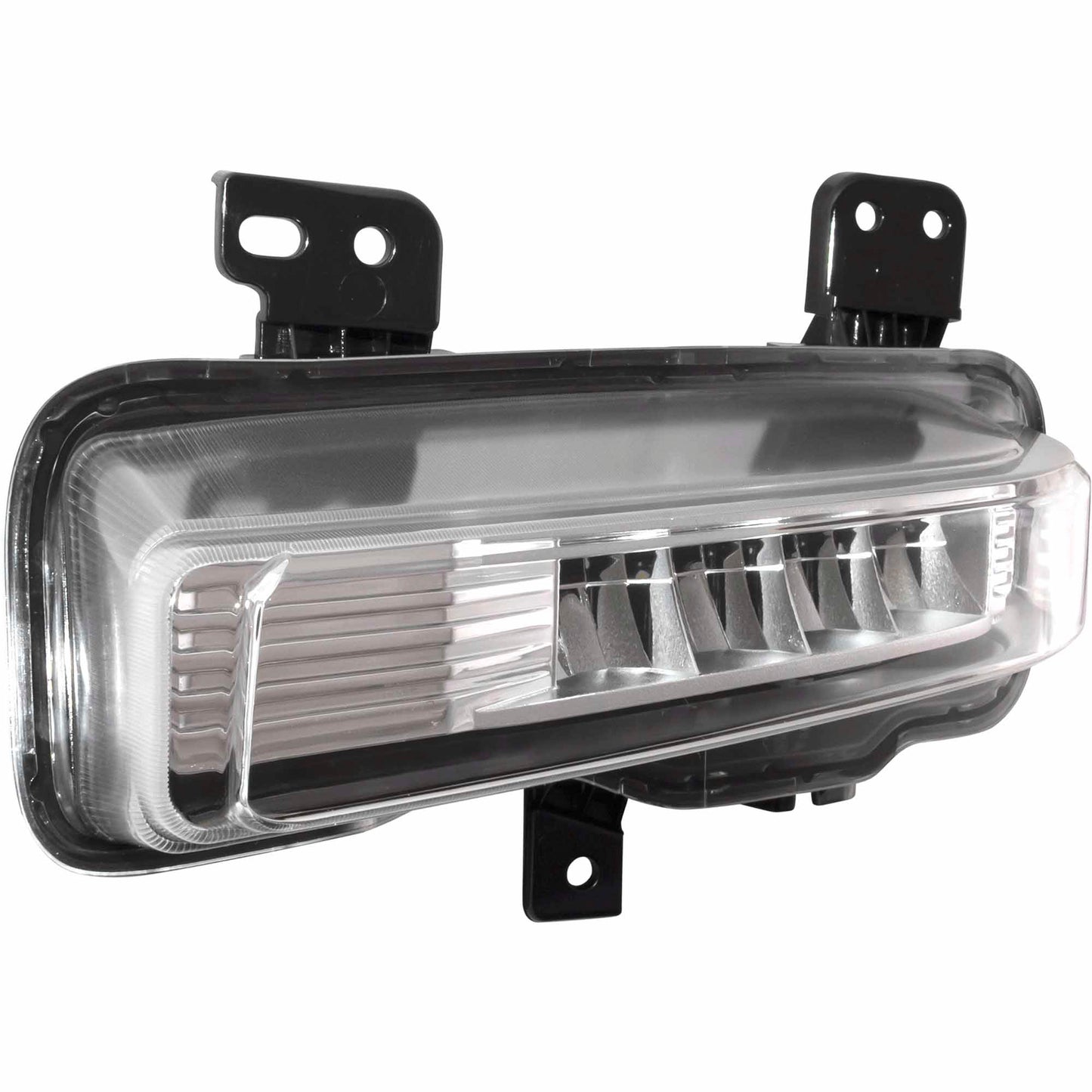 Rectangular LED Fog Light Assembly Driver Side Left For 2020-2024 Ford Explorer Base/XLT/ST-Line/Limited/ST/King Ranch/Platinum 2020-2023 Ford Explorer Hybrid
