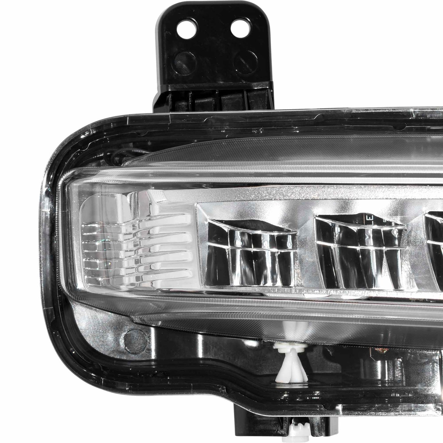 Rectangular LED Fog Light Assembly Set Driver Side Left Passenger Side Right For 2020-2024 Ford Explorer Base/XLT/ST-Line/Limited/ST/King Ranch/Platinum 2020-2023 Ford Explorer Hybrid