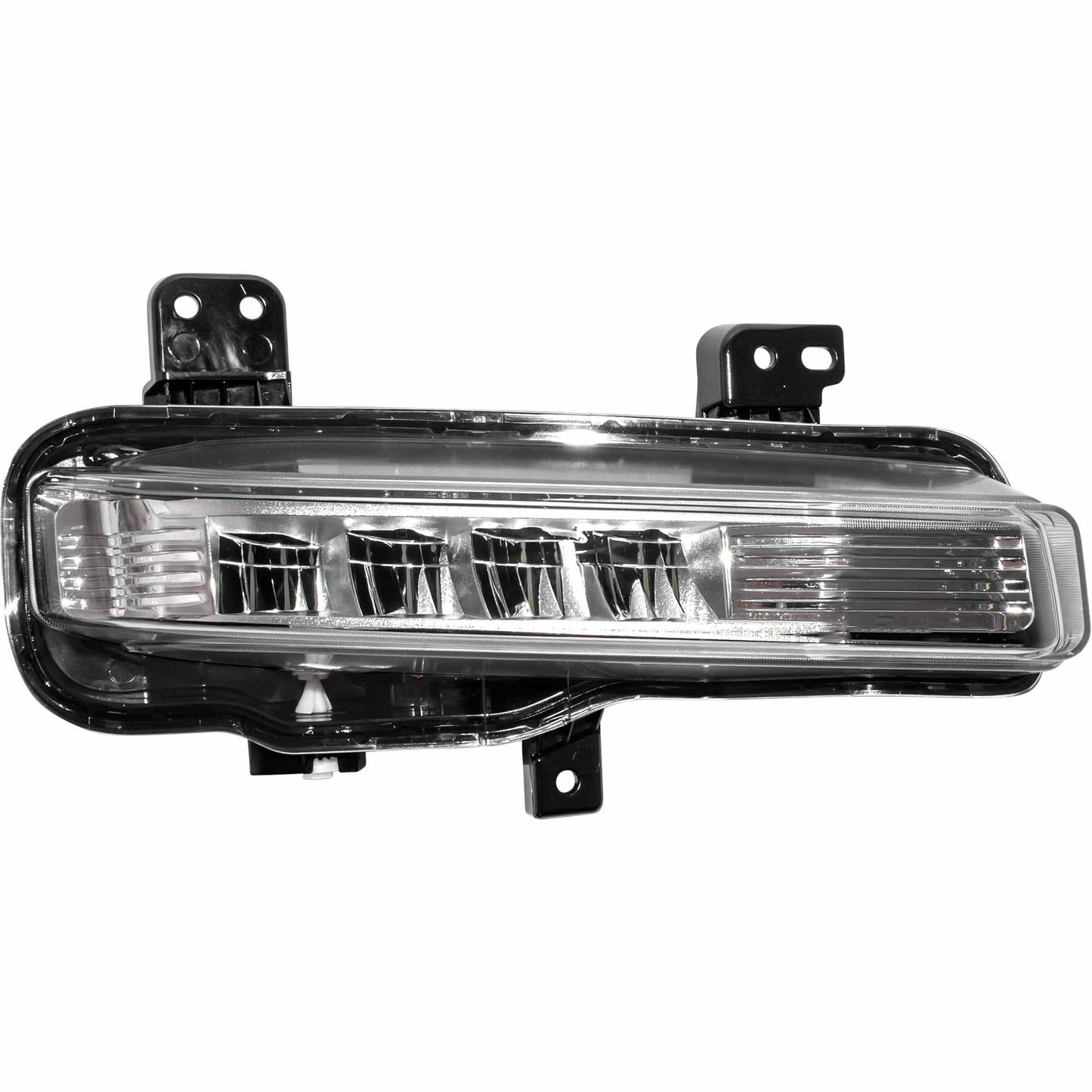 Rectangular LED Fog Light Assembly Passenger Side Right For 2020-2024 Ford Explorer Base/XLT/ST-Line/Limited/ST/King Ranch/Platinum 2020-2023 Ford Explorer Hybrid