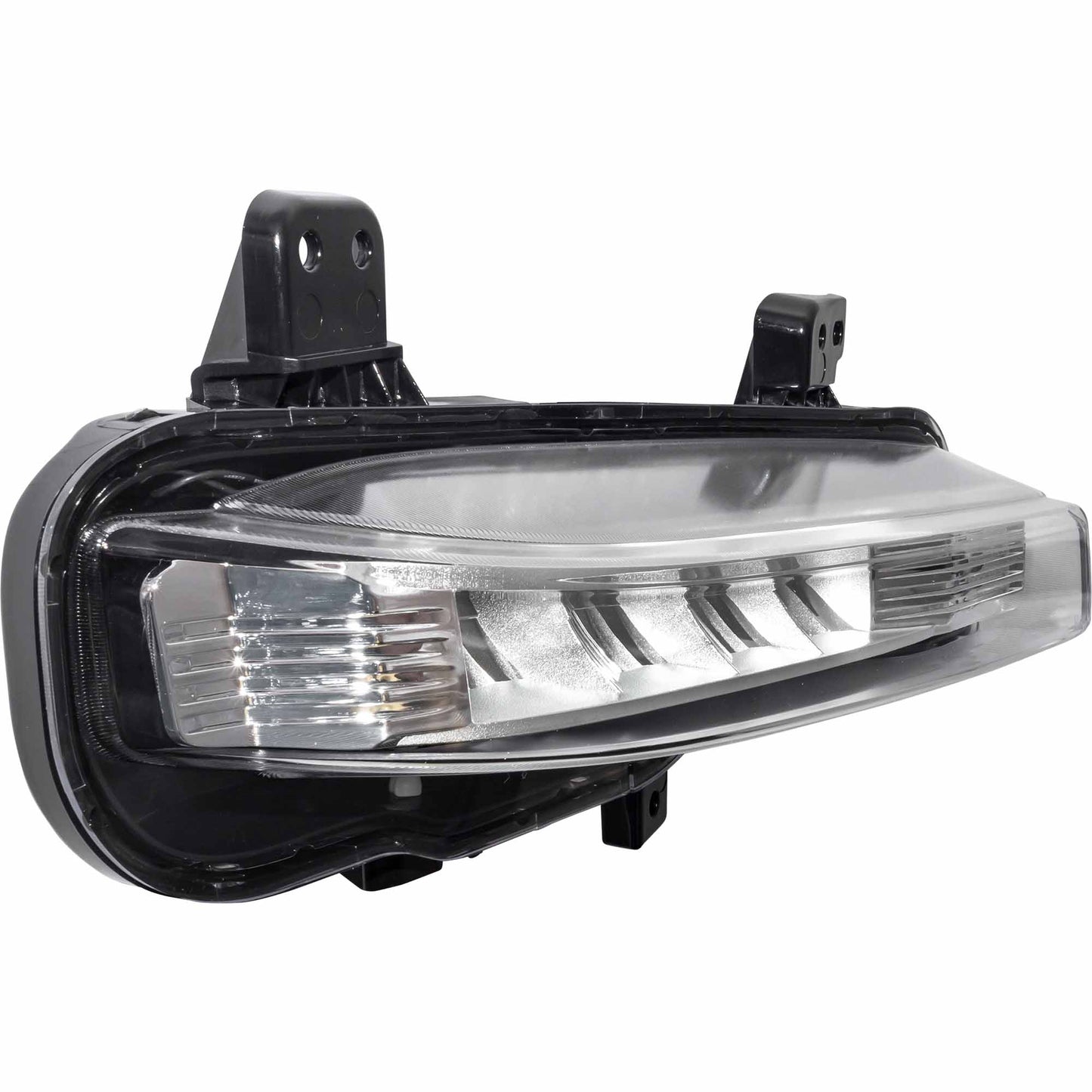 Rectangular LED Fog Light Assembly Passenger Side Right For 2020-2024 Ford Explorer Base/XLT/ST-Line/Limited/ST/King Ranch/Platinum 2020-2023 Ford Explorer Hybrid