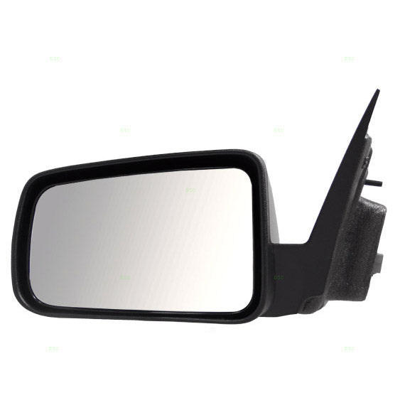 2008-2011 Ford Focus Power Mirror Without Heat Textured Black Base With Paint To Match Black Cover LH