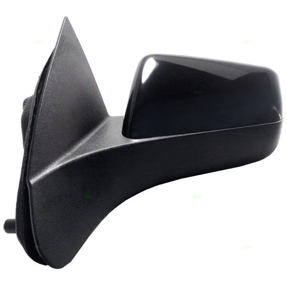 2008-2011 Ford Focus Power Mirror Without Heat Textured Black Base With Paint To Match Black Cover LH