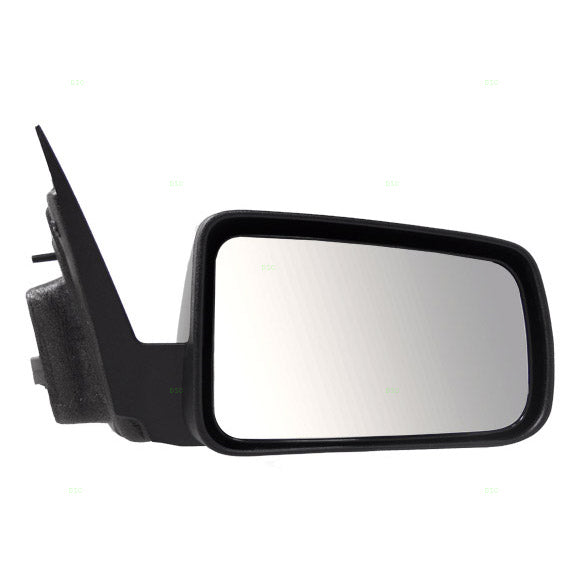 2008-2011 Ford Focus Power Mirror Without Heat Textured Black Base With Paint To Match Black Cover RH
