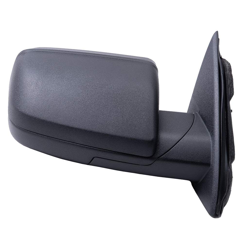 2009-2012 Ford Flex Power Mirror Textured Black Without Heat-Puddle Light Set LH+RH