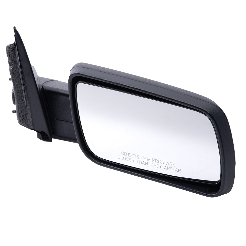 2009-2012 Ford Flex Power Mirror Textured Black Without Heat-Puddle Light Set LH+RH