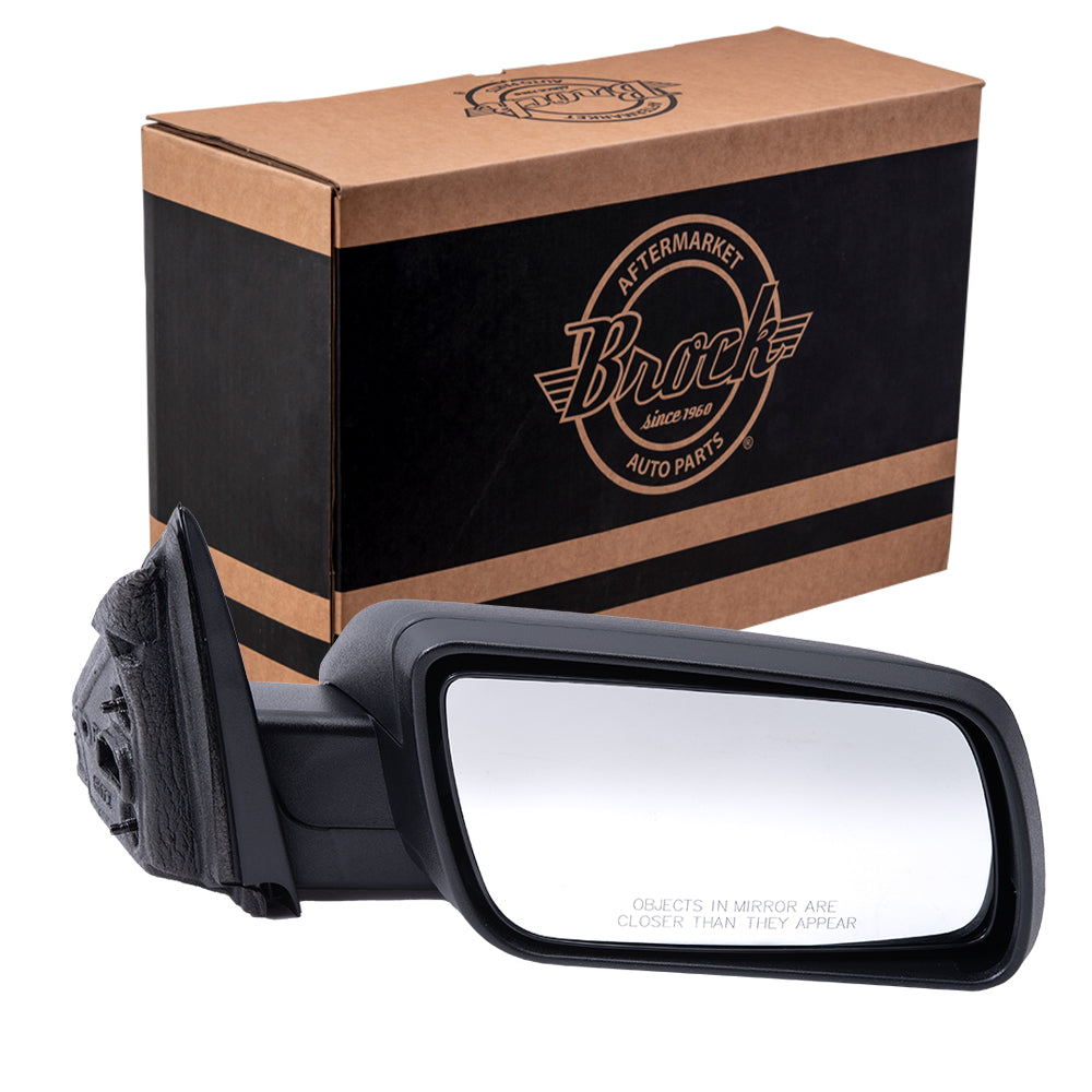 2009-2012 Ford Flex Power Mirror Textured Black Without Heat-Puddle Light RH