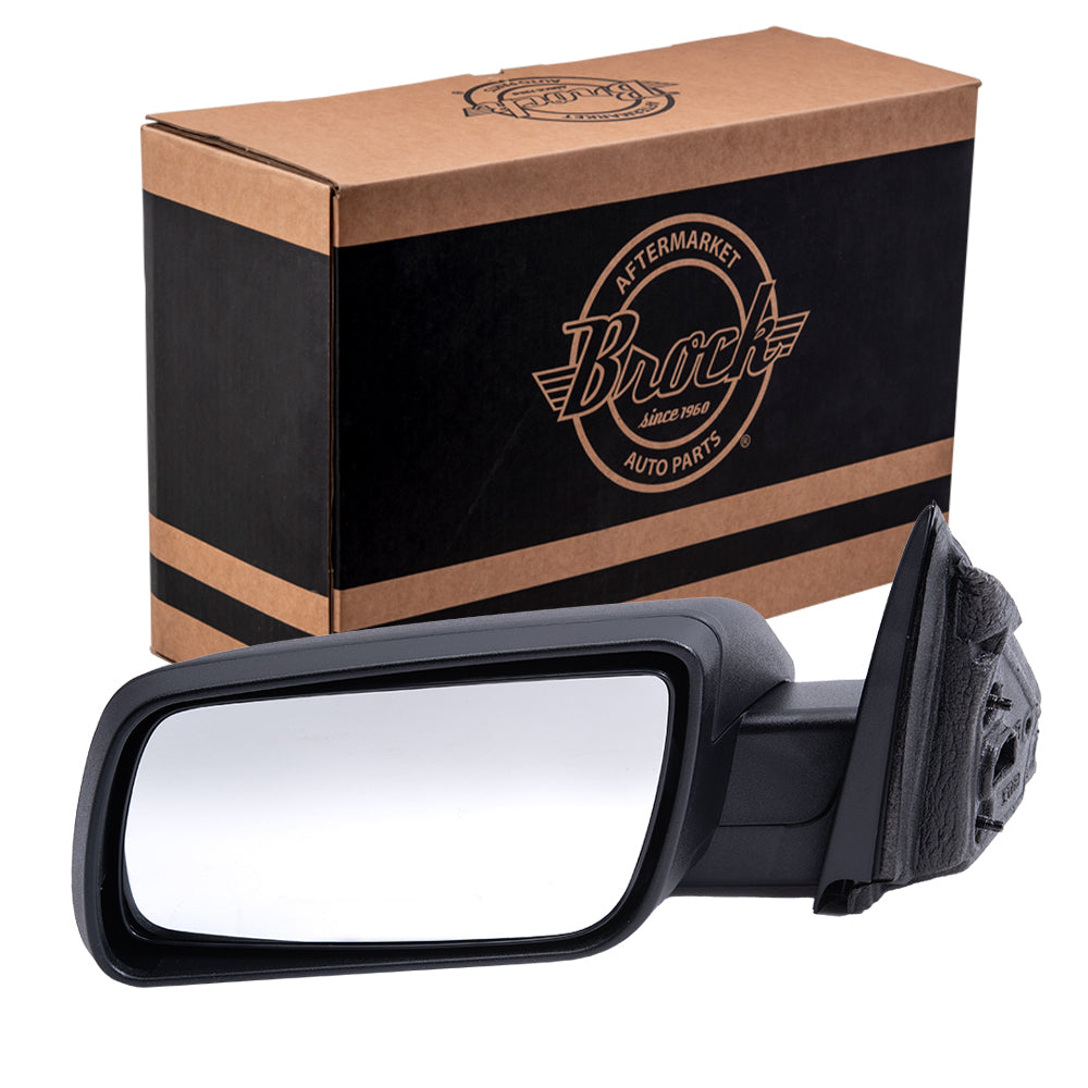 2009-2012 Ford Flex Power Mirror Textured Black Without Heat-Puddle Light LH