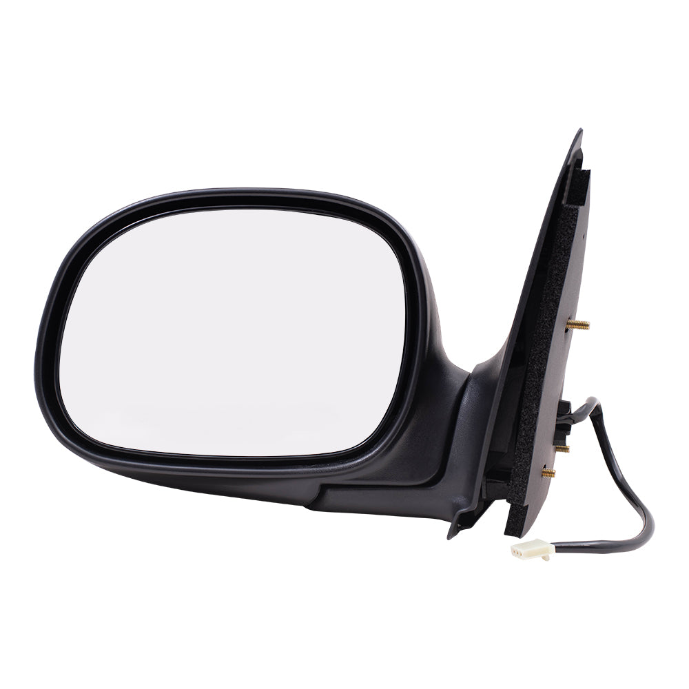 Brock Aftermarket Replacement Driver Side Power Mirror for 1997-2004 F-150 excluding SuperCrew & 1997-1999 F-250 Light Duty