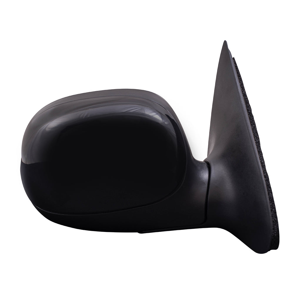 Brock Aftermarket Replacement Passenger Right Power Mirror Paint To Match Black Without Heat-Signal With Adapter Compatible With 1997-2003 Ford F-150 Standard Cab/Extended Cab Excluding SuperCrew