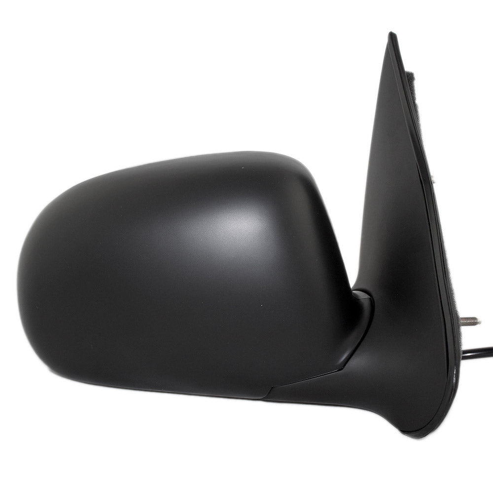 Brock Aftermarket Replacement Passenger Right Power Mirror Paint to Match Black without Heat Compatible with 1993-2005 Ford Ranger
