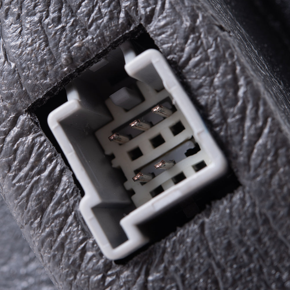 2008-2011 Ford Focus Power Mirror With Heat Textured Black Base With Textured Black Cover Set LH+RH