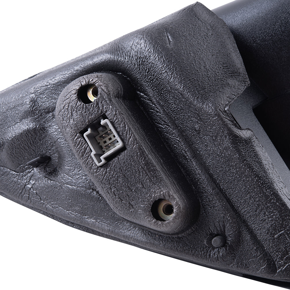 2008-2011 Ford Focus Power Mirror With Heat Textured Black Base With Textured Black Cover LH