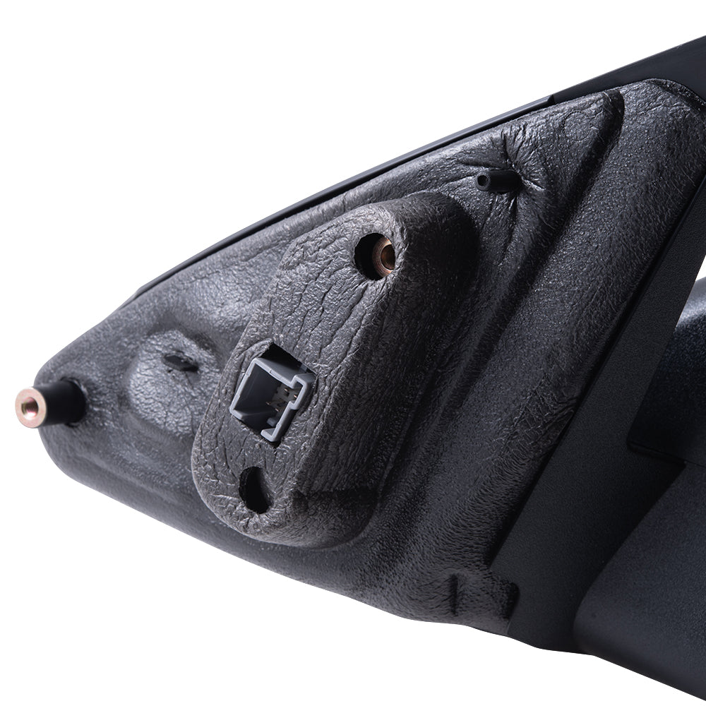 2008-2011 Ford Focus Power Mirror With Heat Textured Black Base With Textured Black Cover RH