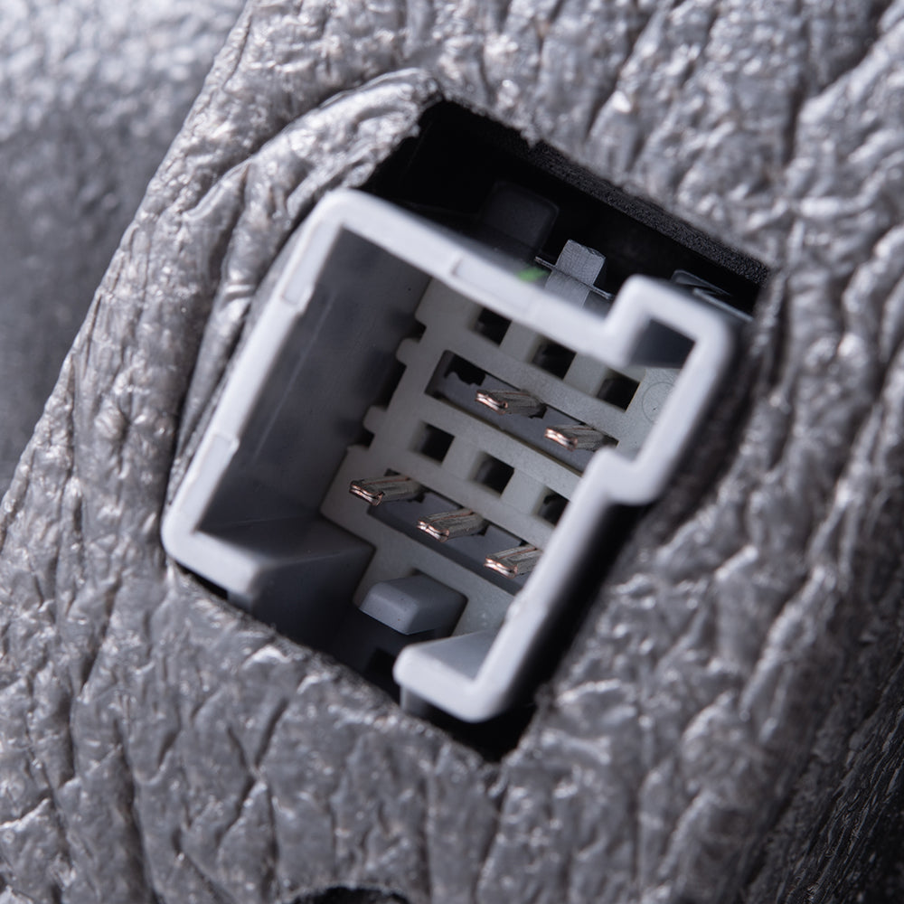 2008-2011 Ford Focus Power Mirror With Heat Textured Black Base With Textured Black Cover RH