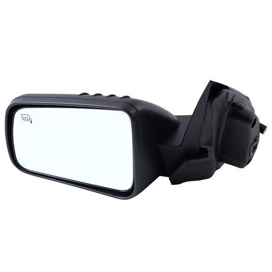 2008-2011 Ford Focus Power Mirror With Heat Textured Black Base With Textured Black Cover LH