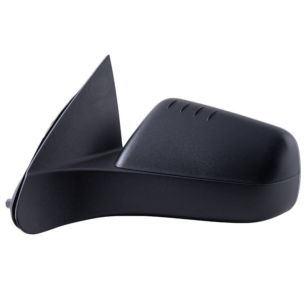 2008-2011 Ford Focus Power Mirror With Heat Textured Black Base With Textured Black Cover LH