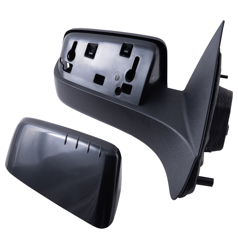 2008-2011 Ford Focus Power Mirror With Heat Textured Black Base With Paint To Match Black Cover RH