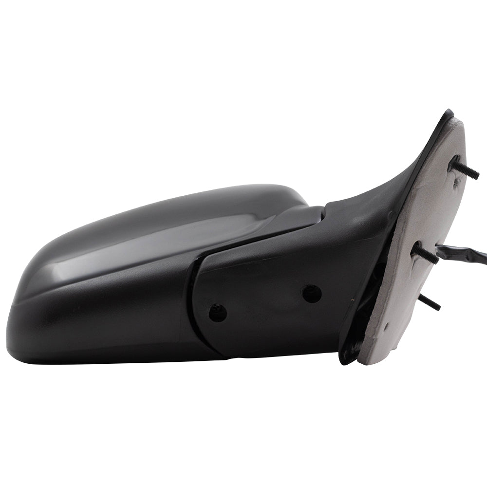 Brock Aftermarket Replacement Driver Left Passenger Right Power Mirror Set Paint to Match Black with Heat Compatible with 2009-2011 Ford Crown Victoria