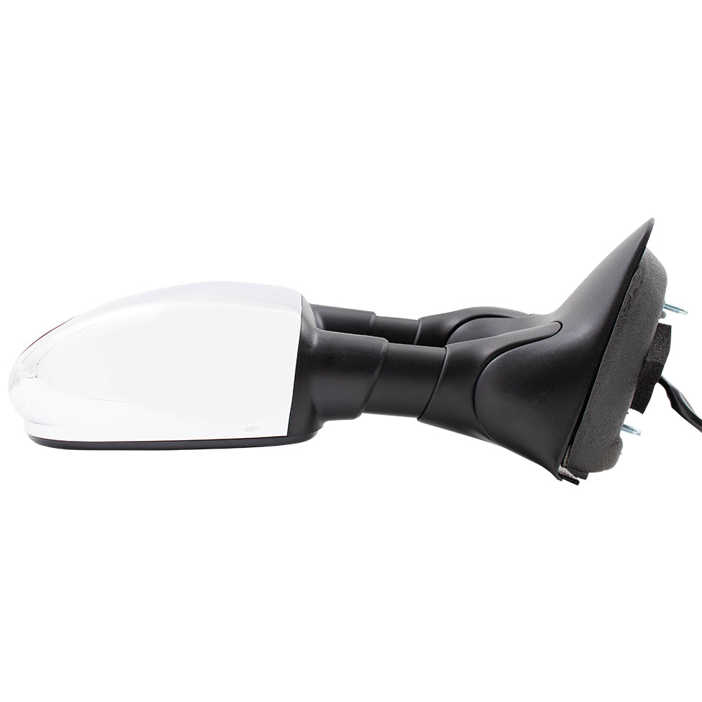 Brock Replacement Passengers Power Towing Side View Mirror Compatible with 2001-2007 F250 F3540 F450 Super Duty Pickup Truck