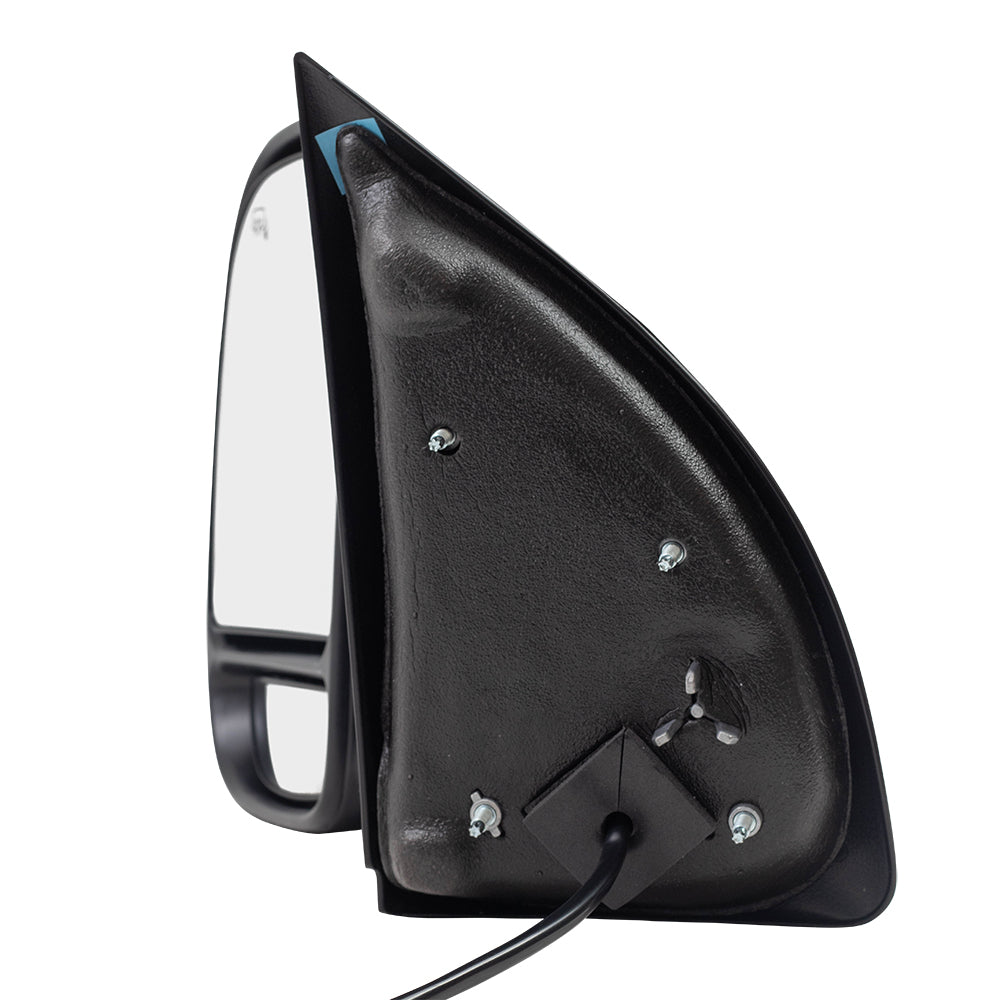 Brock Replacement Drivers Telescopic Tow Power Side View Mirror Heated Compatible with 1999-2007 F250 F350 F450 Super Duty Pickup Truck 3C7Z 17683 EAA