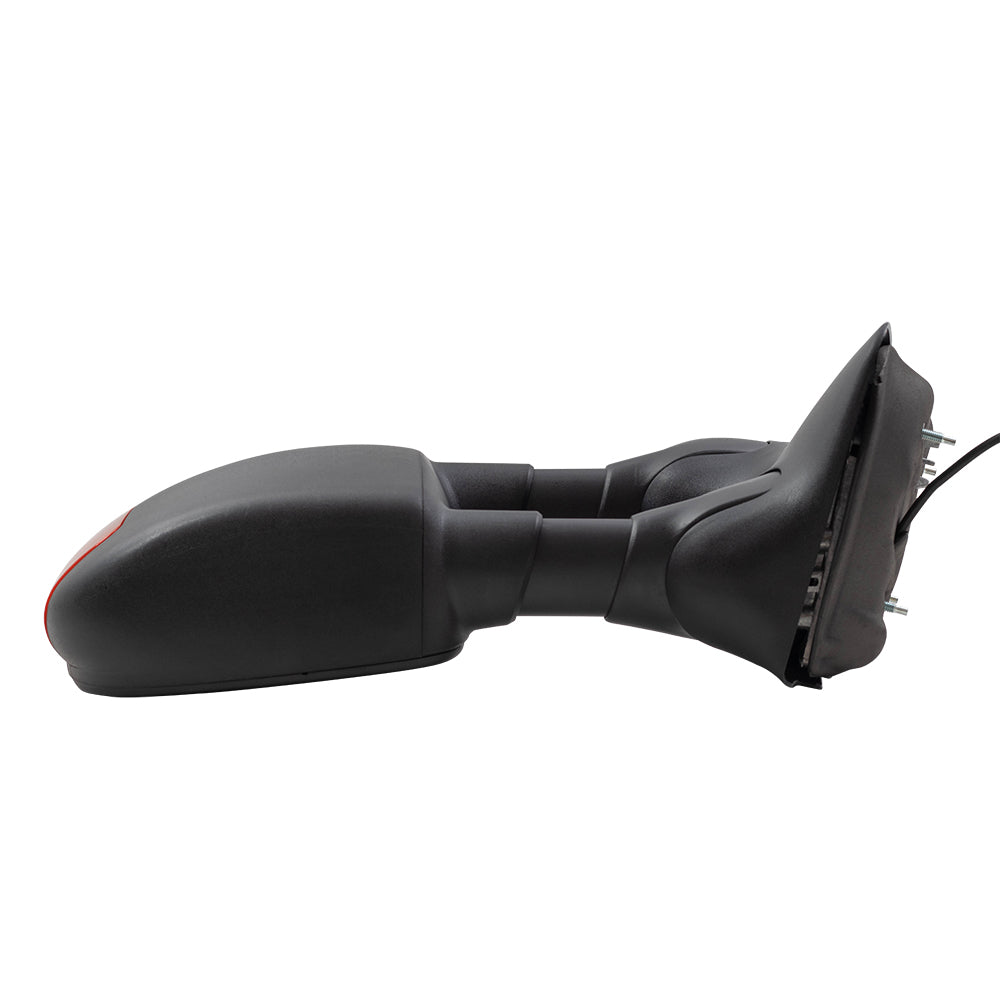 Brock Replacement Passengers Telescopic Tow Power Side View Mirror Heated Signal Textured Compatible with 03-07 Super Duty Pickup Truck Excursion