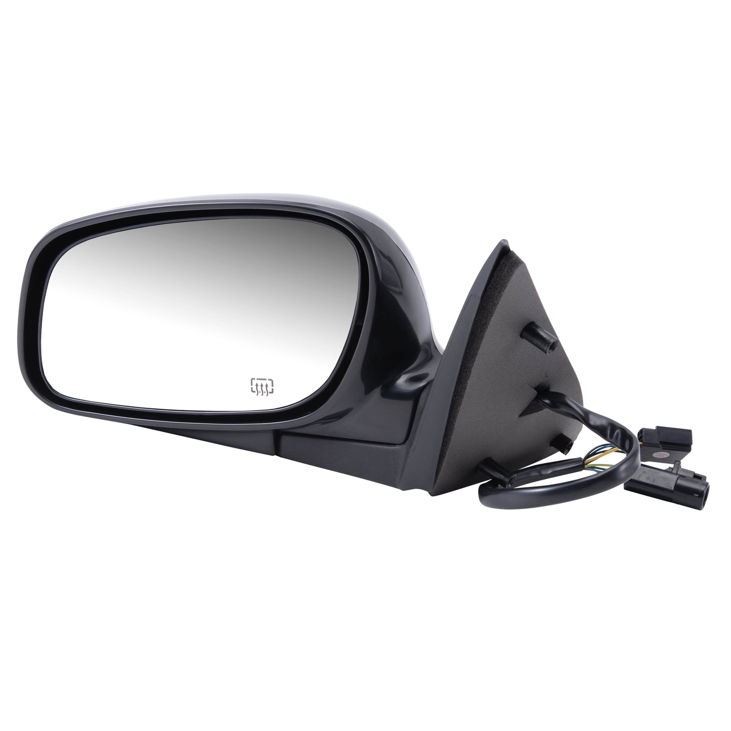 Pair Side Power Mirrors fits 98-02 Lincoln Town Car Heated Memory Smooth Set