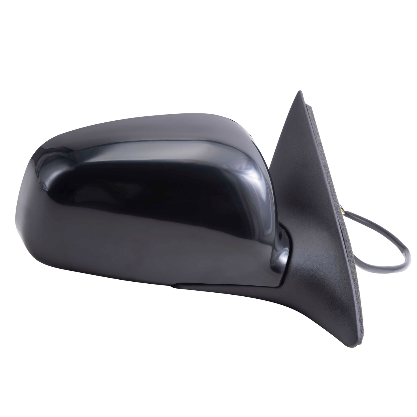 Brock Replacement Passenger Side Power Mirror with 10H6P/4H4P, Smooth Black Finish, Heat and Memory without Auto Dim Compatible with 1998-2004 Town Car Built to 2/8/2004 ONLY