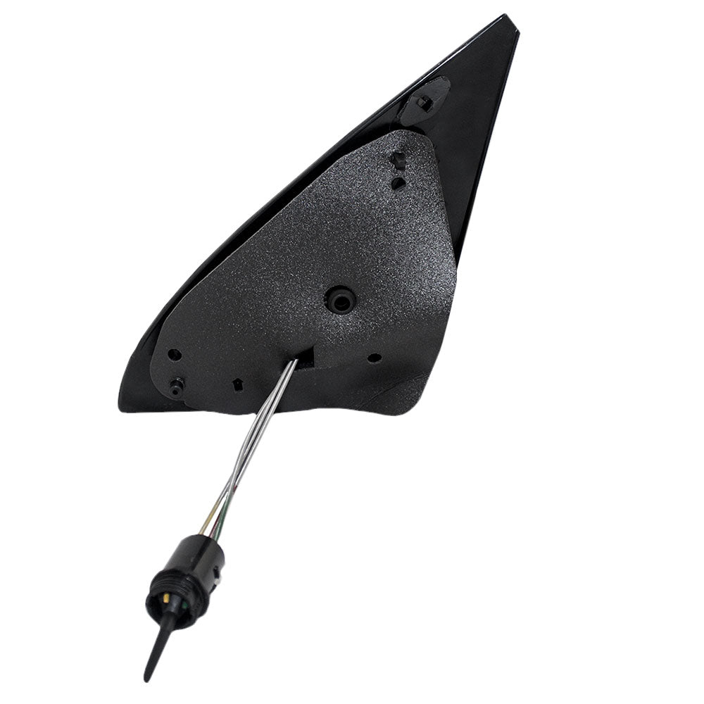 Passengers Manual Remote Side View Mirror Textured Replacement for 2002-2007 Focus 6S4Z17682AA