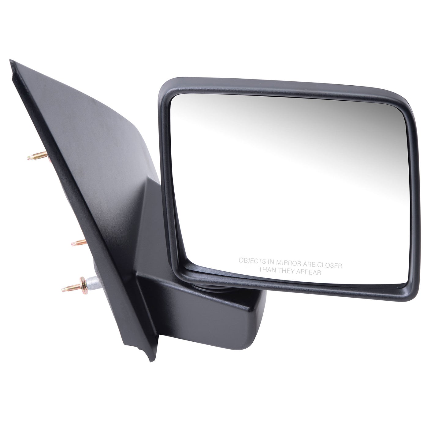 Brock Manual Mirror Textured Black for F-150