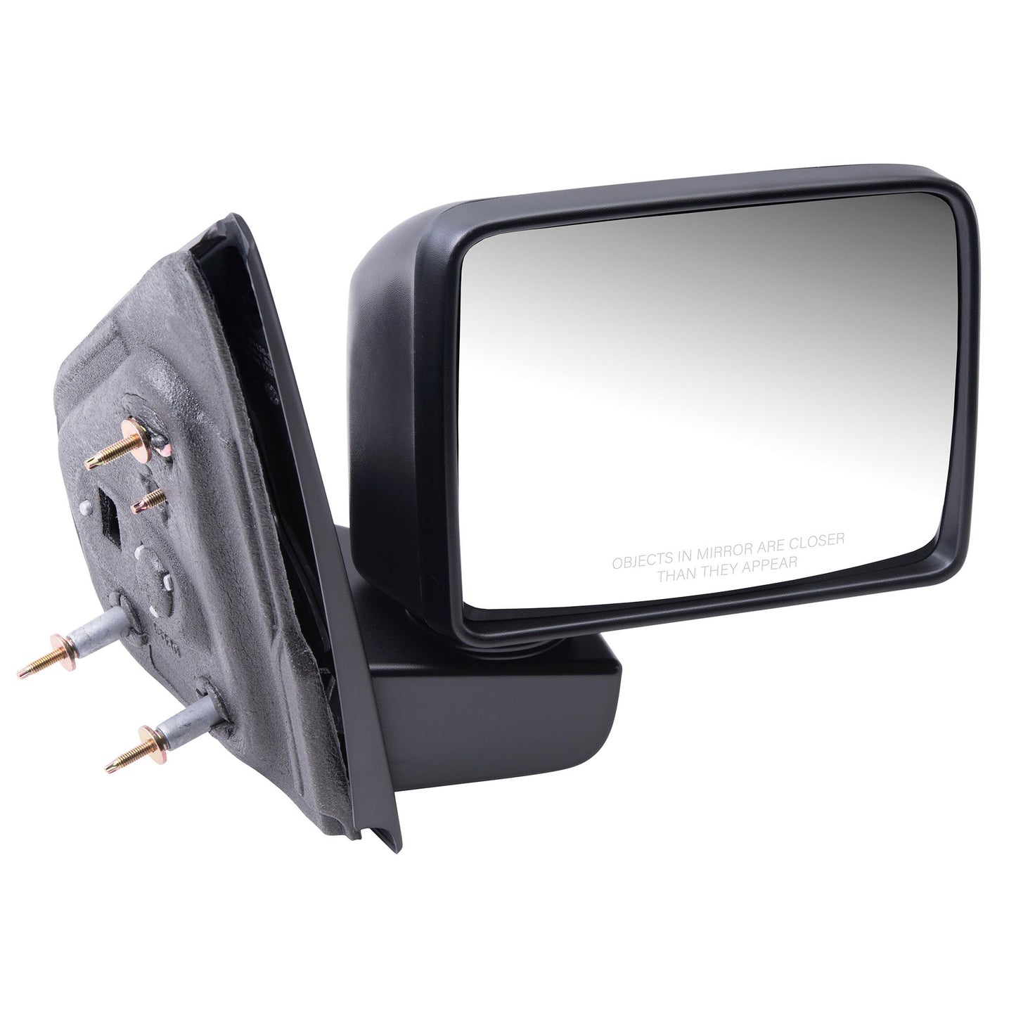 Brock Manual Mirror Textured Black for F-150
