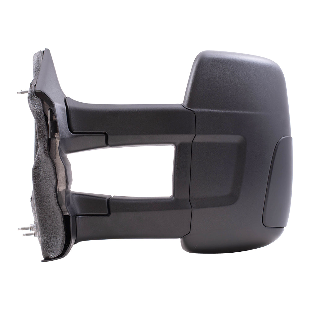 Replacement Driver Side Manual Mirror with Dual Long Arms Compatible with 2015-2019 Transit Van with Low Roof