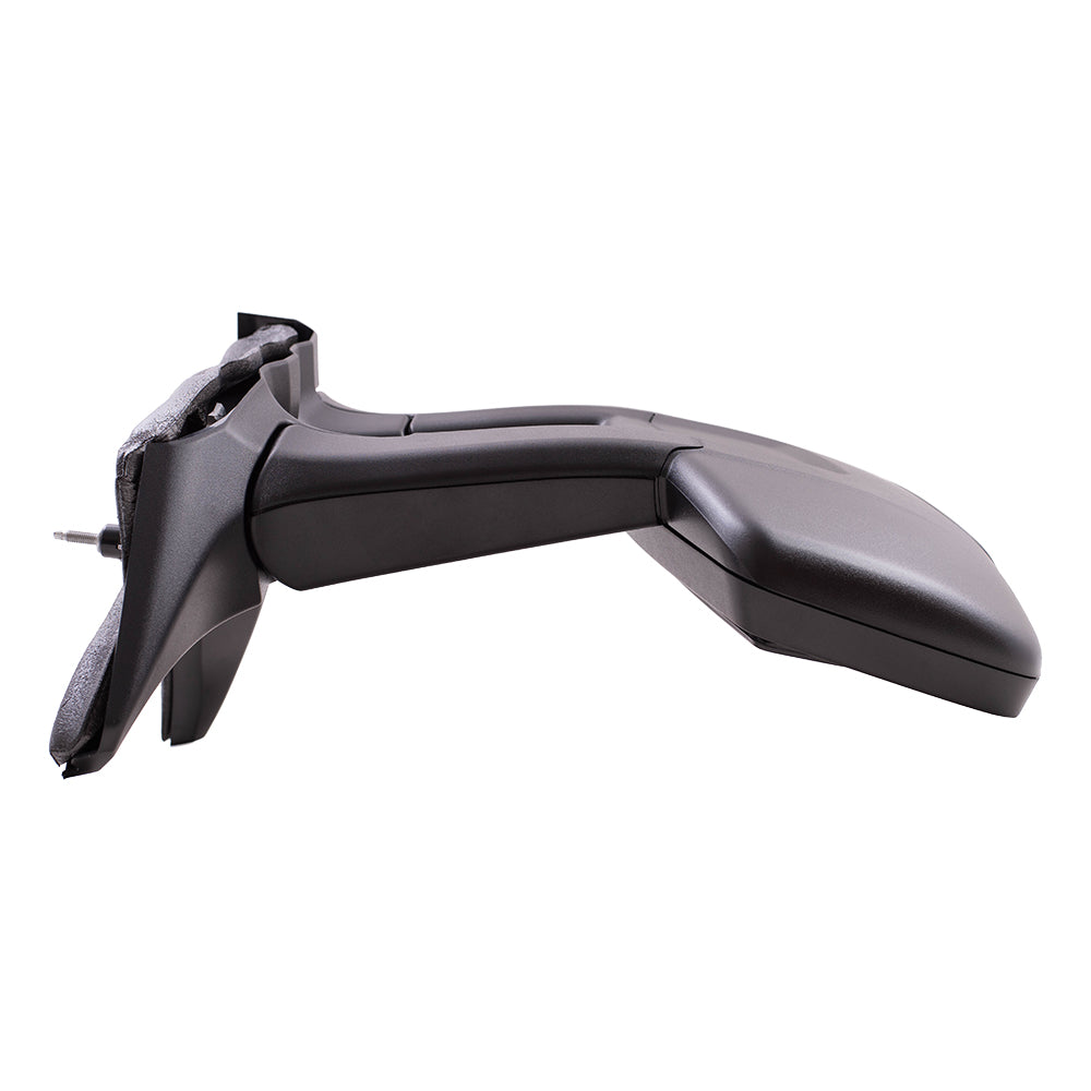 Replacement Passenger Side Manual Mirror with Dual Long Arms Compatible with 2015-2019 Transit Van with Low Roof