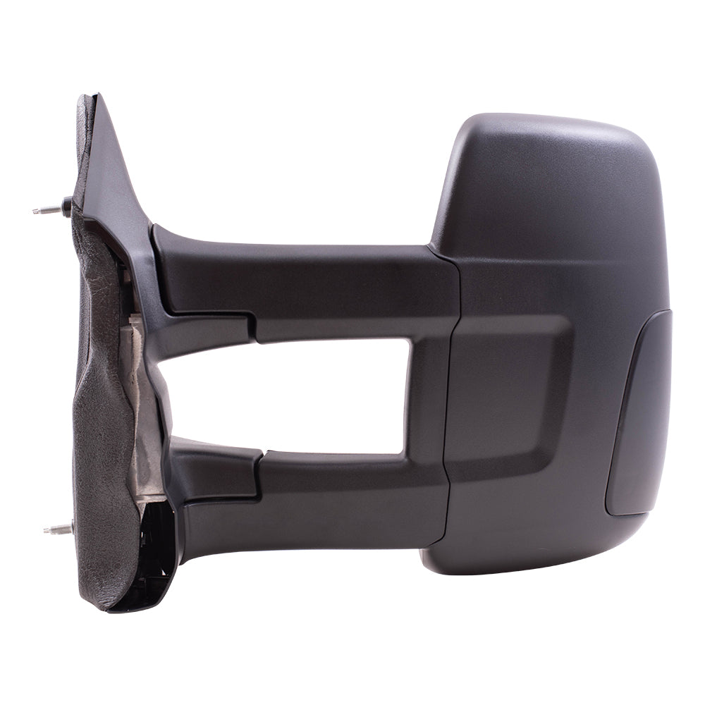 Manual Mirror fits 2015-2019 Ford Transit Medium/High Roof Driver Dual Long Arms