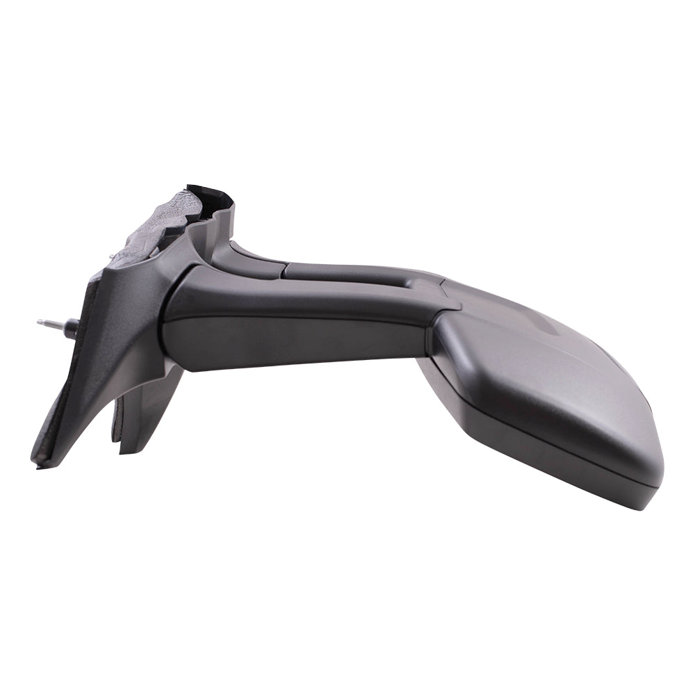 Replacement Passenger Manual Side Door Mirror with Dual Long Arms Compatible with 2015-2019 Transit Van with Medium or High Roof
