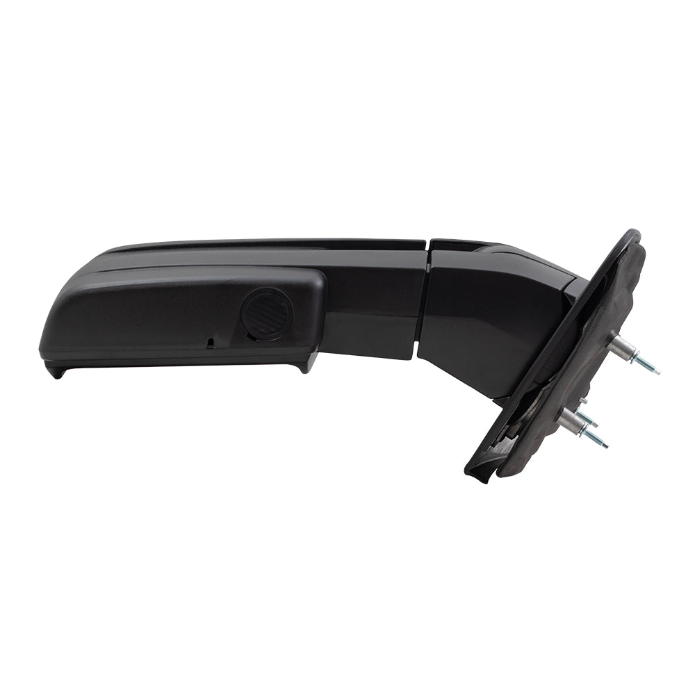 Brock Replacement Passengers Manual Side View Tow Mirror Telescopic Dual Arms Compatible with 2004-2014 F-150 Pickup Truck 9L3Z17682AC