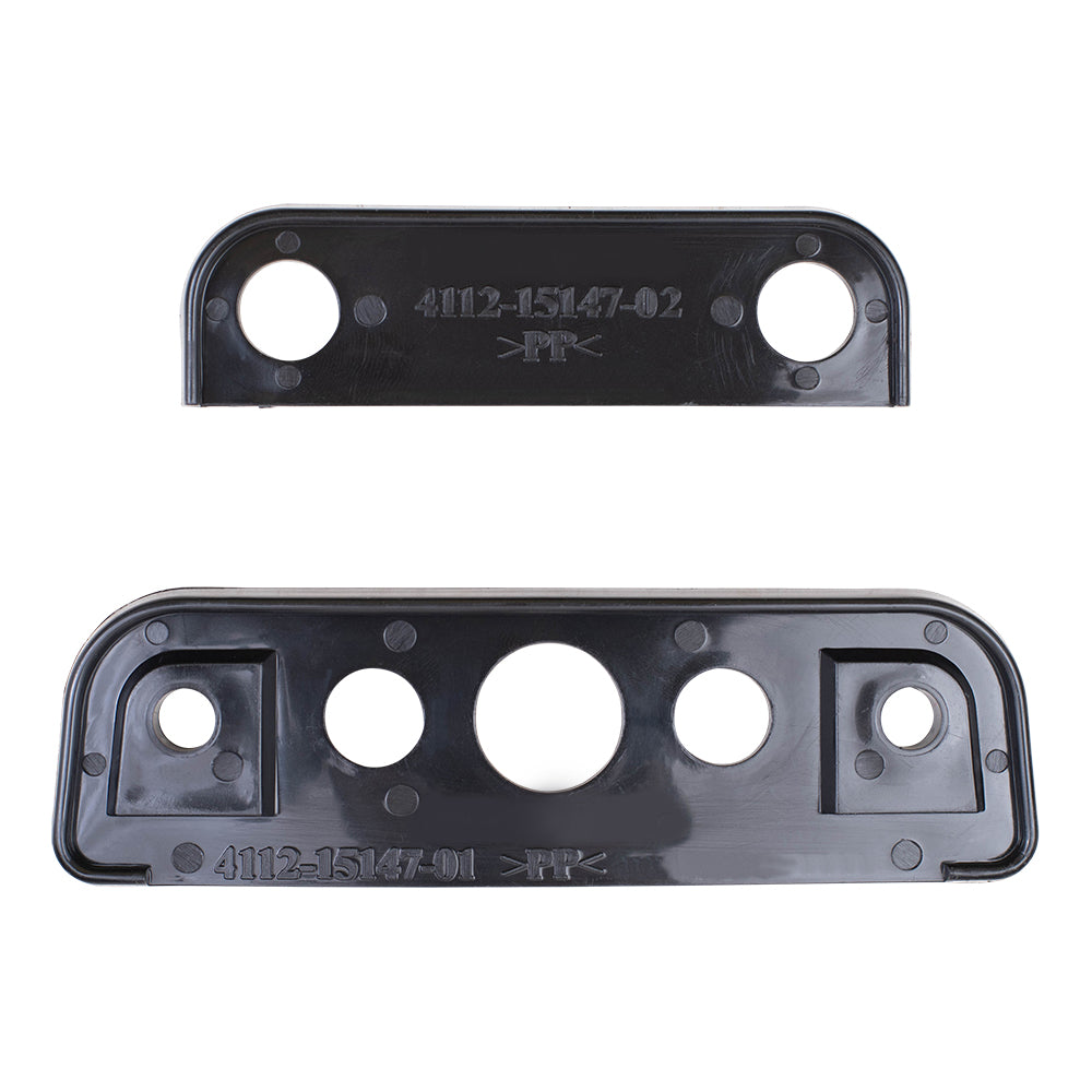 Manual Side View Black Steel Mirror Swing Lock 5x8 Replacement for 80-97 Ford Pickup Truck 80-96 Bronco E4TZ17682A