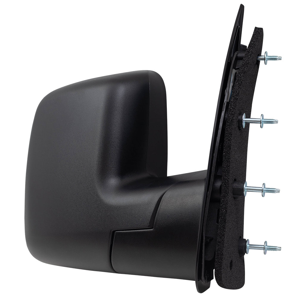 Passengers Manual Side View Mirror Dual Glass Paddle Type Replacement for 2003-2009 E-Series Van 3C2Z17682FAA