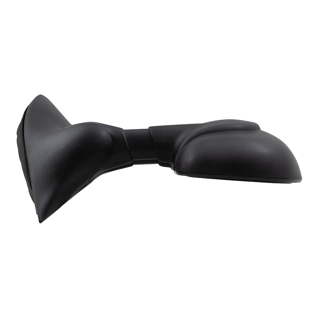 Brock Replacement Passengers Manual Tow Side Mirror Telescopic Dual Arms Double Swing Compatible with 1999-2007 Super Duty Pickup Truck 3C3Z17682AAA