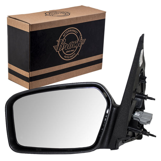 Power Mirror fits 2006-2010 Fusion Milan Driver Side Textured Base Smooth Cover