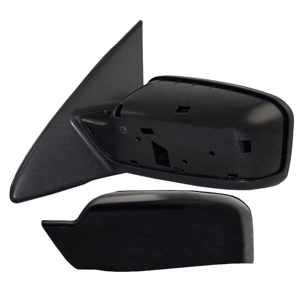 Power Mirror fits 2006-2010 Fusion Milan Driver Side Textured Base Smooth Cover