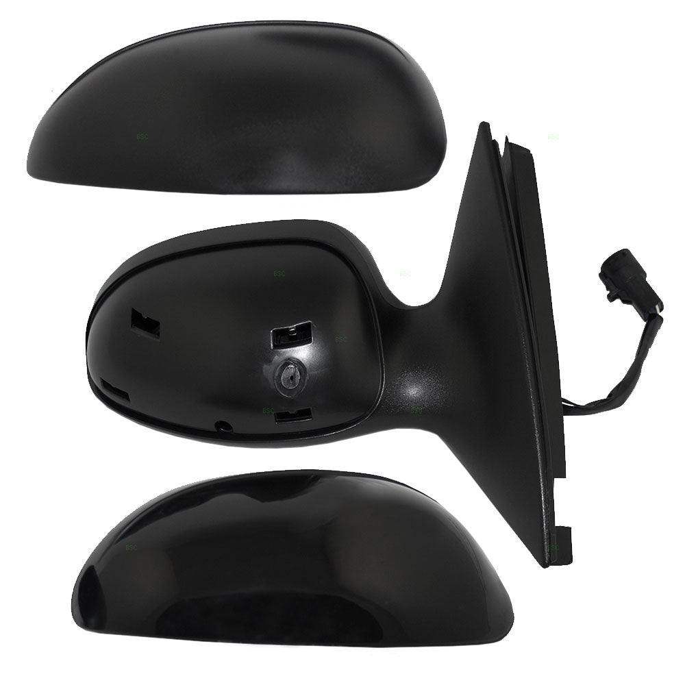 Passengers Power Side View Mirror Heated Puddle Lamp w/ Covers Replacement for 2002-2007 Taurus 2002-2005 Sable 6F1Z17682B