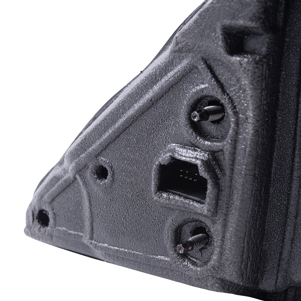 2009-2012 Ford Flex Power Mirror Chrome Cover With Heat-Puddle Light-Memory RH