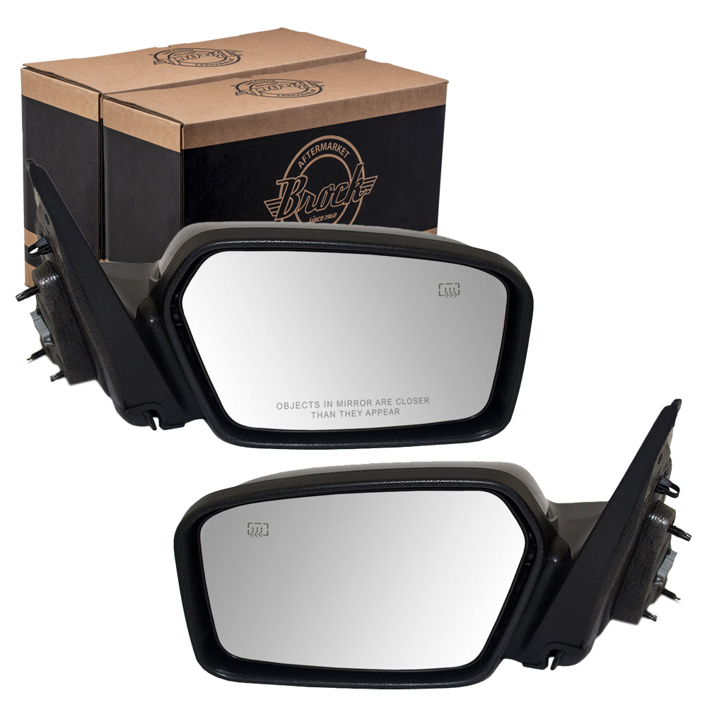 Driver and Passenger Power Side View Mirrors Heated Puddle Lamp Replacement for 2006-2010 Fusion Milan 6E5Z17683B 6E5Z17682B