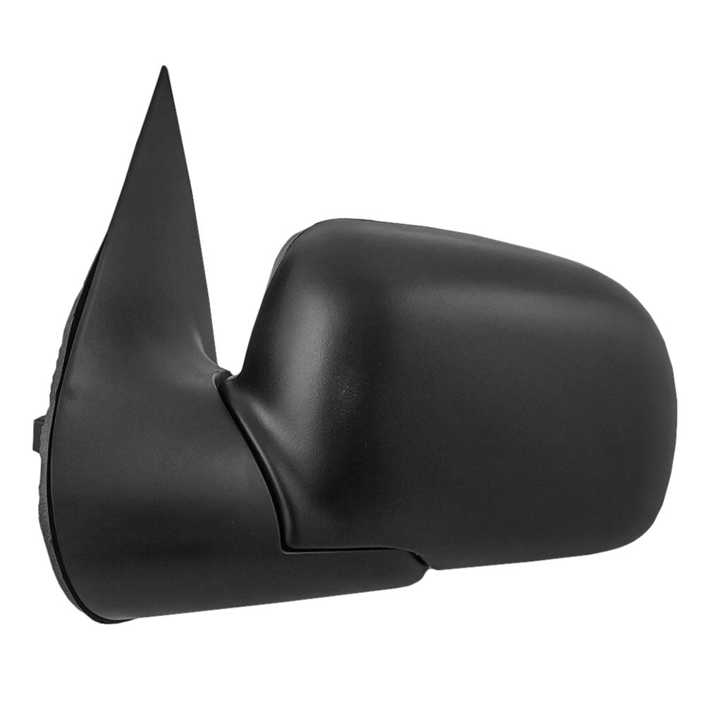 Drivers Power Side View Mirror with Puddle Lamp Textured Replacement for 2002-2005 Explorer Mountaineer